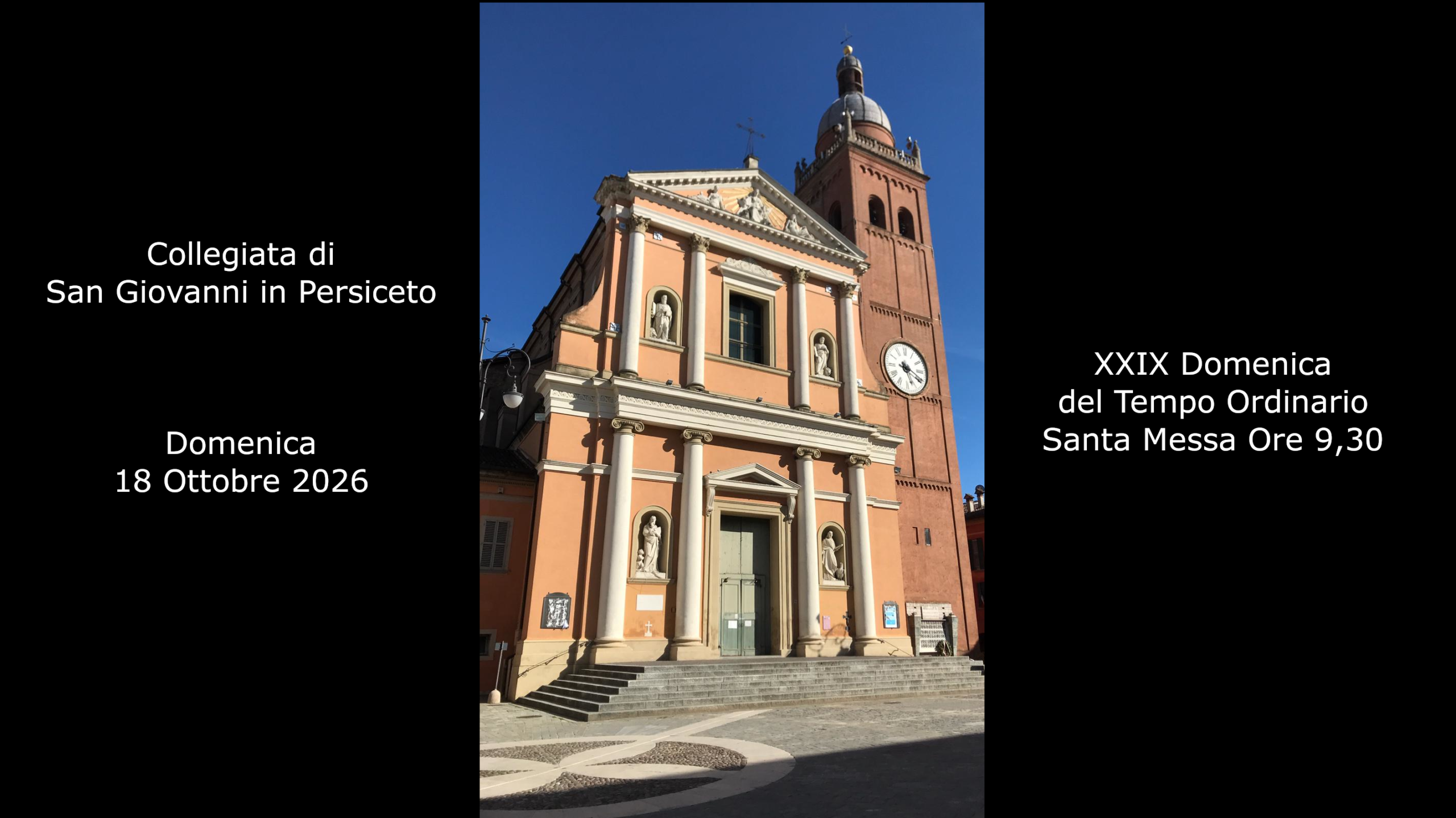XXIX Domenica del Tempo Ordinario